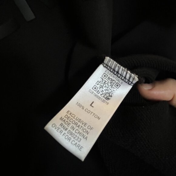 ESSENTIALS by Fear Of God FOG 1/4 Zip Sweatshirt Sweater Supreme Kith Rhude L - Picture 9 of 9
